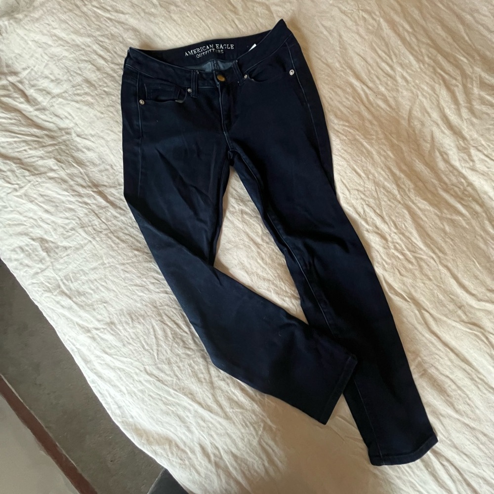 American Eagle Dark Blue Jeans